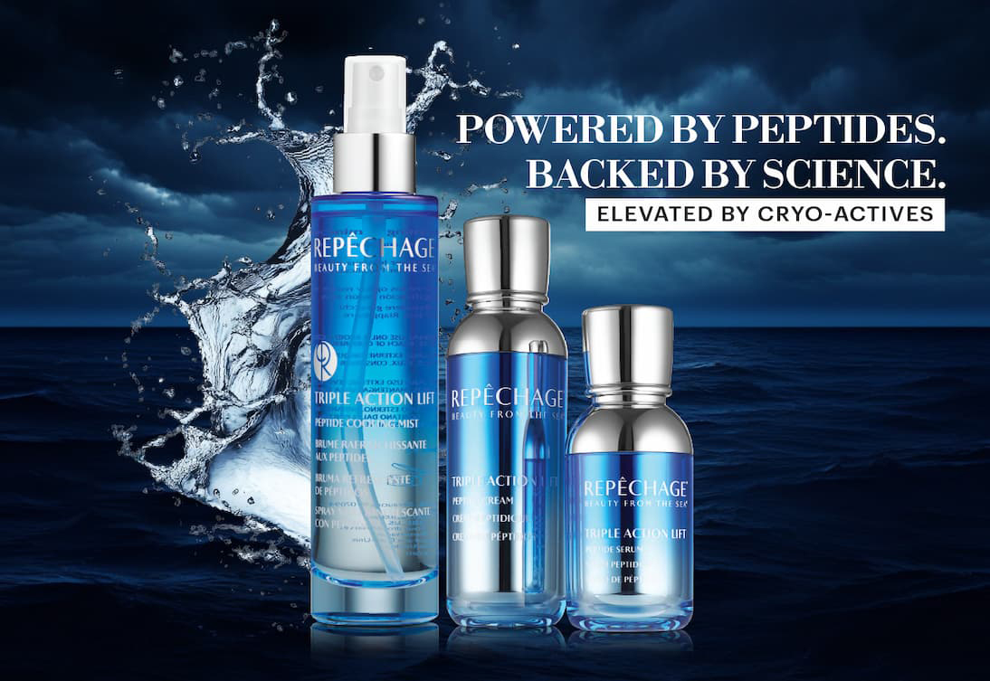 Repechage Beauty From The Sea Powered by Peptides Backed by Science